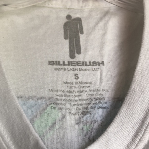 Billie Eilish World Tour T-Shirt - Picture 3 of 4
